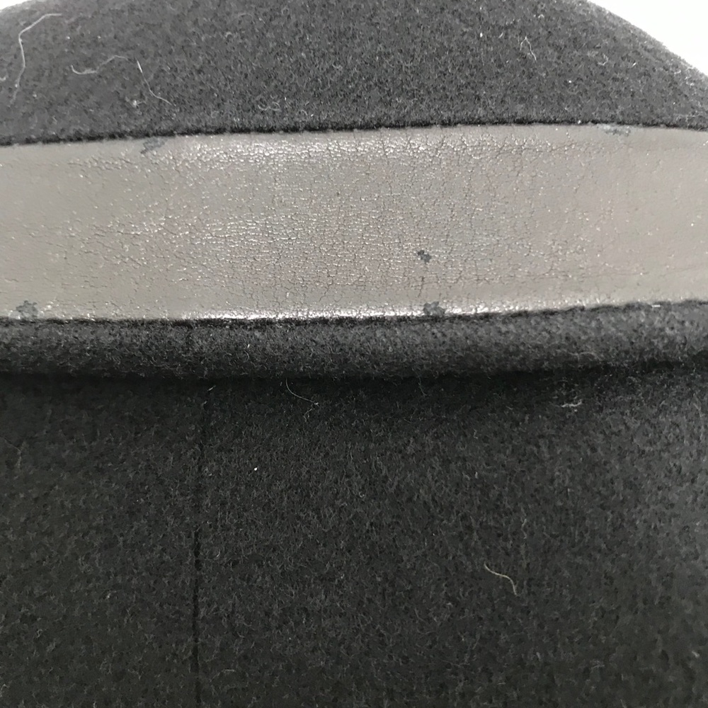 Hermès Cropped Tuxedo Jacket w/Leather Trim sz 44 - Picture 10 of 12